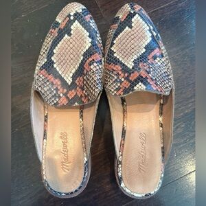 Madewell snakeskin shoe